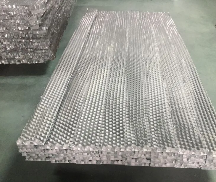 expanded aluminium honeycomb core